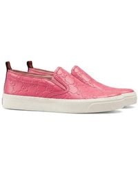 Gucci - Logo Details Casual Sneakers - Lyst