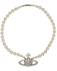 Vivienne Westwood - Orb-Charm Embellished Necklace - Lyst