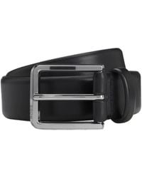 BOSS - Branded-Buckle Belt - Lyst