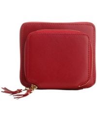 Comme des Garçons - Comme Des Garçons Wallet Zipped Bi-Fold Wallet - Lyst