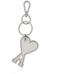 Ami Paris - Logo-Charm Keyring - Lyst