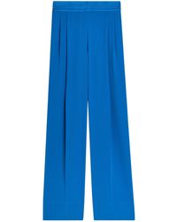 JOSEPH - High-Waisted Wide-Leg Casual Pants - Lyst
