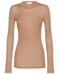 Ferragamo - Long Sleeved T-Shirt - Lyst