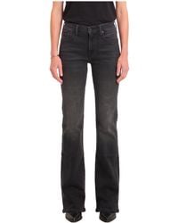 Mother - The Jinx Heel Bootcut Jeans - Lyst