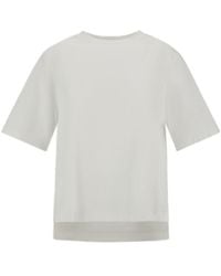 Herno - Laminar Boxy Short-Sleeve T-Shirt - Lyst