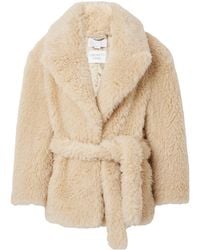 Stella McCartney - Wool-Blend Fleece Coat - Lyst