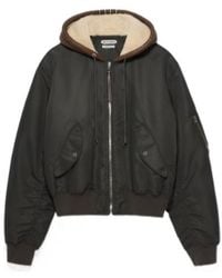 JW Anderson - Jw Anderson Hooded Bomber Jacket - Lyst