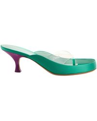 Chloé - Round-Toe Stiletto Heel Sandals - Lyst