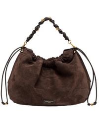 Gianni Chiarini - Morgana Knotted Handle Shoulder Bag - Lyst