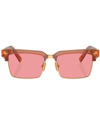 Miu Miu - Eyewear Square Frame Sunglasses - Lyst