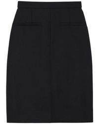 Anine Bing - Vena Front-Slit Skirt - Lyst
