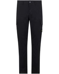 Stone Island - Straight-Leg Cargo Pants - Lyst
