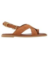 Rag & Bone - Toe Strap Flat Sandals - Lyst