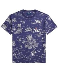 Polo Ralph Lauren - Polo Bear- Print T-Shirt - Lyst