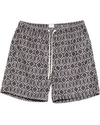 Eleventy - Geometric Pattern Swim Trunks - Lyst