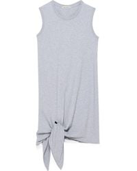 JW Anderson - Jw Anderson Tie-Hem Sleeveless Dress - Lyst