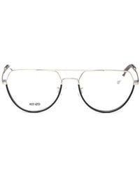 KENZO - Logo Glasses - Lyst