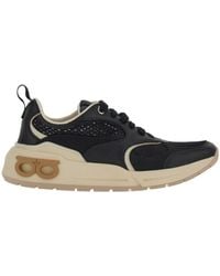 Ferragamo - Logo Low-Upper Sports Shoes - Lyst