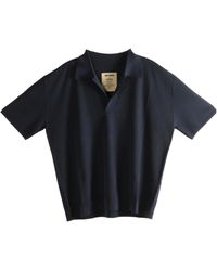 Uma Wang - Short Slv Polo Shirt - Lyst