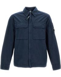 C.P. Company - Lens Button-Up Overshirt - Lyst