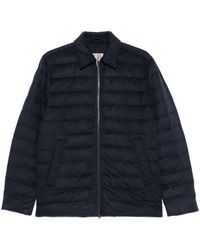 Herno - Zip-Up Collared Padded Jacket - Lyst