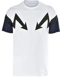 Neil Barrett - Lightning Pattern T-Shirt - Lyst