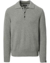 Rag & Bone - Declan Cashmere Polo Sweater - Lyst