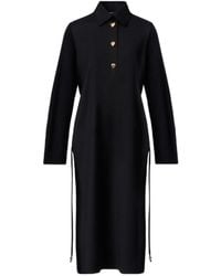 Fabiana Filippi - Long-Sleeved Midi Dress - Lyst