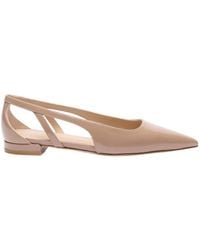 Stuart Weitzman - Stuart Power Cutout Flat - Lyst