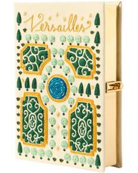 Olympia Le-Tan - Versailles Appliquéd Embroidered Canvas Clutch - Lyst