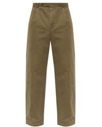 Jil Sander - Cotton Drill Trousers - Lyst