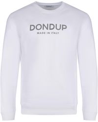 Dondup - Logo Crew Neck Sweater - Lyst