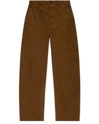 DSquared² - Distressed Straight-Leg Pants - Lyst