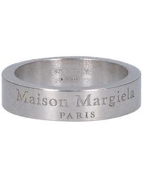 Maison Margiela - Logo Engraved Ring - Lyst