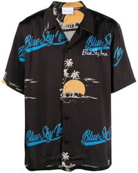 BLUE SKY INN - Logo-Print Short-Sleeve Shirt - Lyst