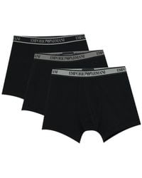 Emporio Armani - 3-Pack Boxer Briefs - Lyst