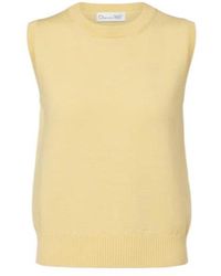 Oscar de la Renta - Virgin Wool Sweater Vest - Lyst