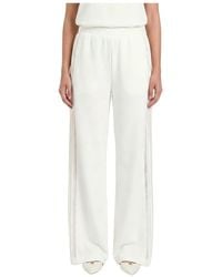 Twinset - Crêpe De Chine Trousers - Lyst