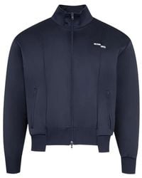 Vetements - Long-Sleeved Zip-Up Sweatshirt - Lyst