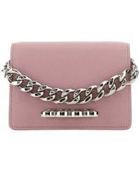 McQueen - Four-Ring Mini Crossbody Bag - Lyst
