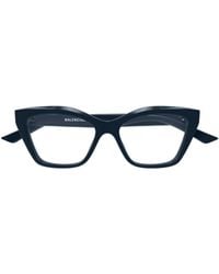 Balenciaga - Eyewear Cat-Eye Frame Glasses - Lyst