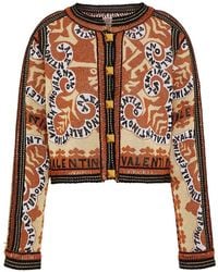 Valentino - Long-Sleeved Casual Jacket - Lyst