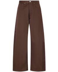 Ssstein - High-Rise Waist Wide-Leg Denim - Lyst