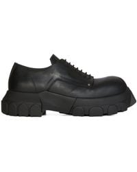 Rick Owens - Lido Laceup Bozo Tractor Boots - Lyst