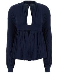 GIMAGUAS - Ona Cut-Out Long-Sleeve Top - Lyst