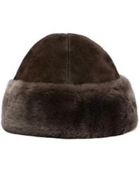 Nour Hammour - Toki Shearling Hat - Lyst