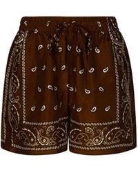 P.A.R.O.S.H. - Silk Shorts - Lyst