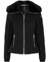 Fusalp - Montana Plush-Trimmed Paneled Quilted Padded Ski Jacket - Lyst