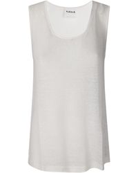 P.A.R.O.S.H. - P.A.R.O..H. Round-Neck Sleeveless Top - Lyst