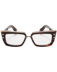 Balmain - Cat-Eye Frame Flat Mirror - Lyst